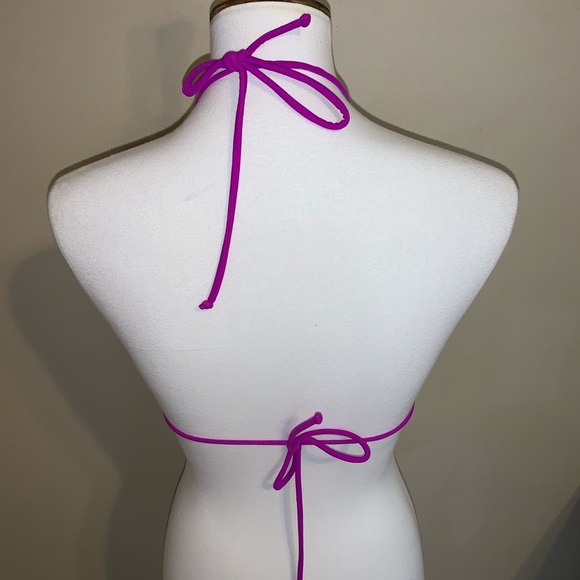 Kirra Flower String Bikini Top - Picture 2 of 6